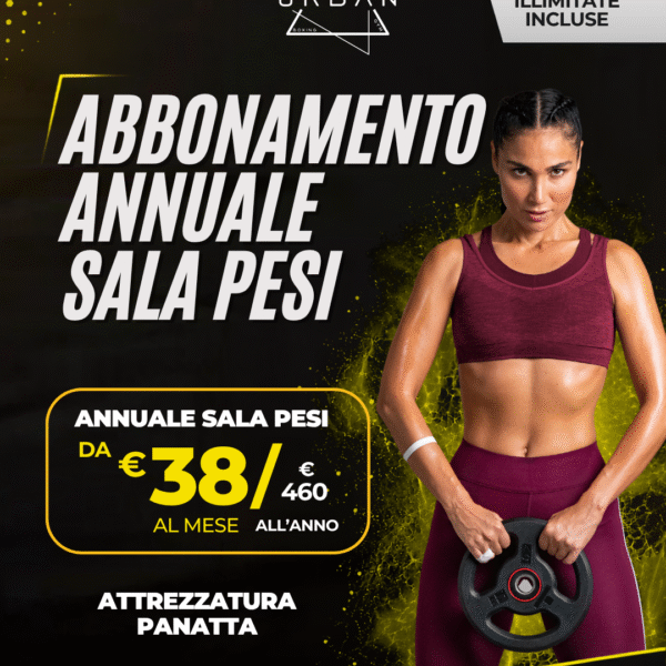 ABBONAMENTO ANNUALE SALA PESI